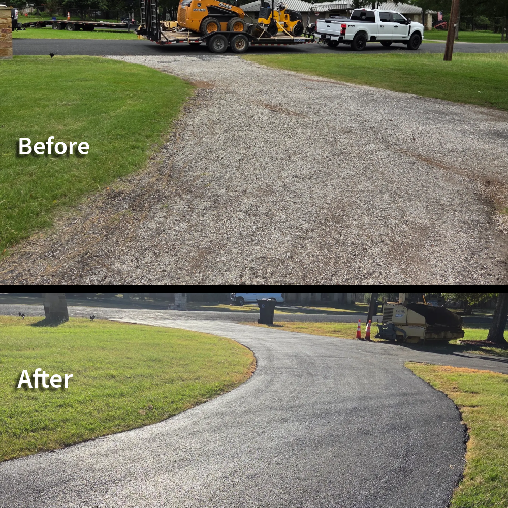 Residential Asphalt Driveway
