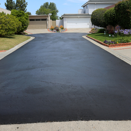 Residential Driveway Sealcoating